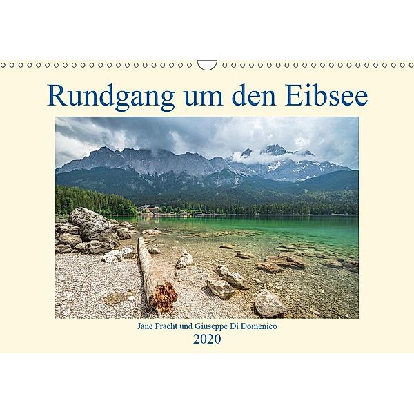 Rundgang um den Eibsee (Wandkalender 2020 DIN A3 quer), Giuseppe Di Domenico
