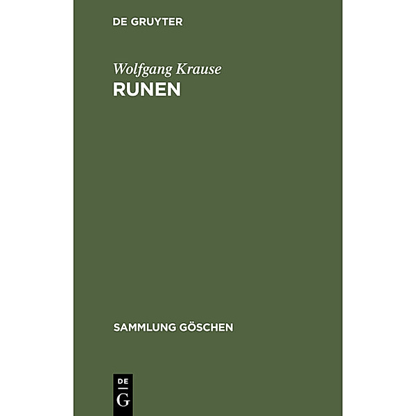 Runen, Wolfgang Krause