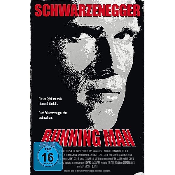 Running Man-Limited Retro-Edition, Arnold Schwarzenegger