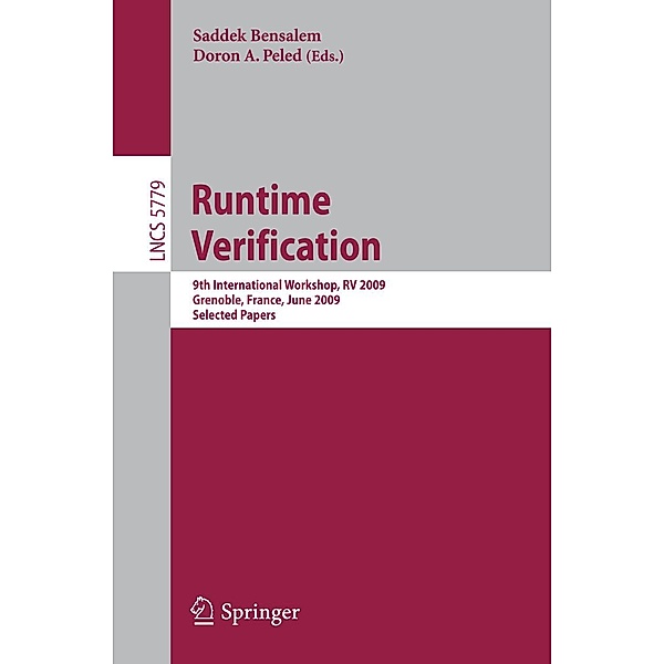 Runtime Verification / Lecture Notes in Computer Science Bd.5779