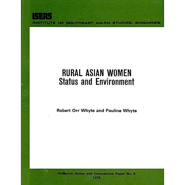 Rural Asian Women, Robert Orr Whyte, Pauline Whyte