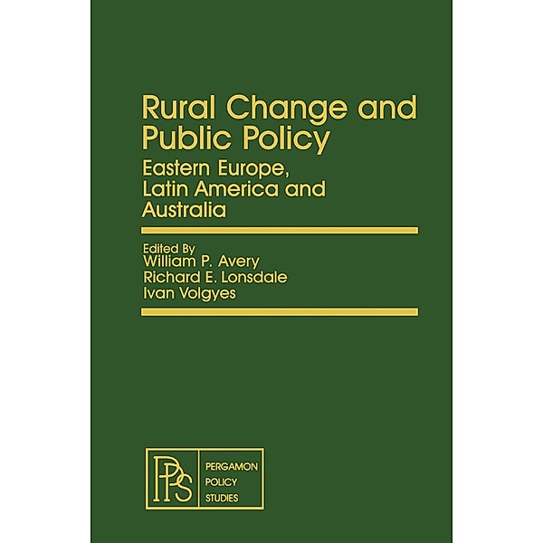 Rural Change and Public Policy