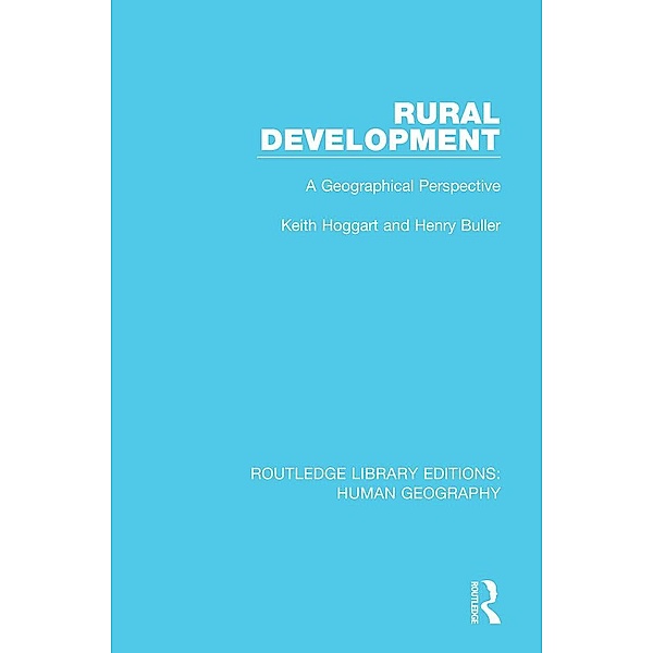 Rural Development, Keith Hoggart, Henry Buller