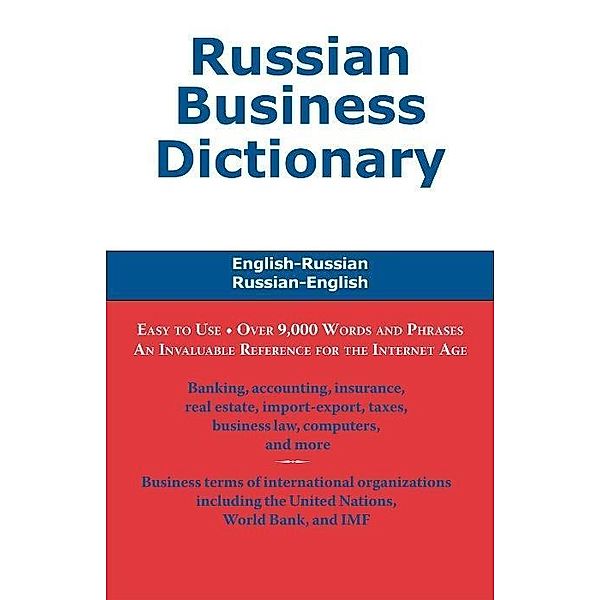 Russian Business Dictionary, Morry Sofer