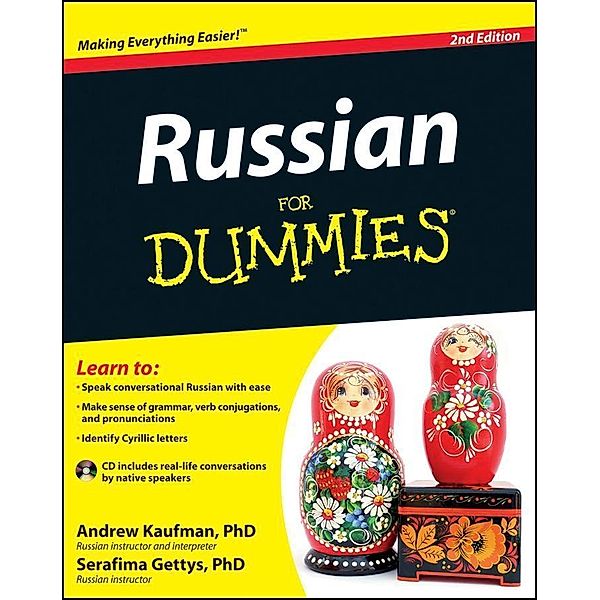 Russian For Dummies, Andrew D. Kaufman, Serafima Gettys