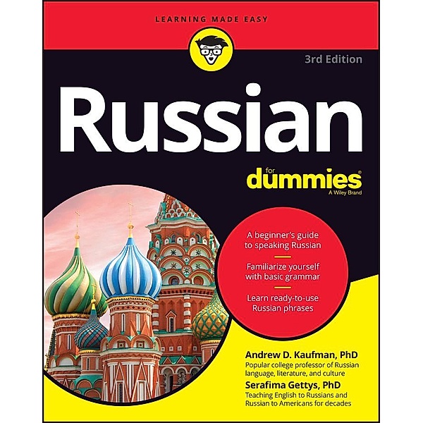 Russian For Dummies, Andrew D. Kaufman, Serafima Gettys