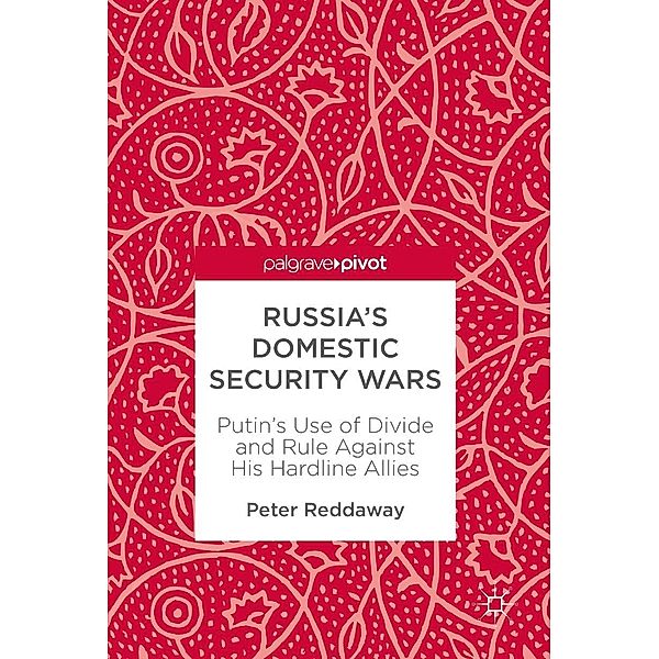 Russia's Domestic Security Wars / Psychology and Our Planet, Peter Reddaway