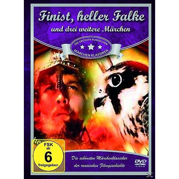 Russische Märchen Collection 1: Finist, heller Falke / Märchen in der Nacht erzählet / Der Reiter mit dem goldenen Pferd / Der Zaubermantel DVD-Box