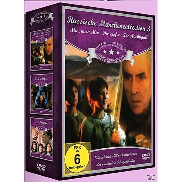 Russische Märchen Collection 3: Mio, mein Mio / Die Eisfee / Die Nachtigal DVD-Box