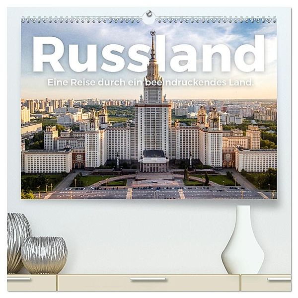 Russland - Eine Reise durch ein beeindruckendes Land. (hochwertiger Premium Wandkalender 2024 DIN A2 quer), Kunstdruck in Hochglanz, M. Scott