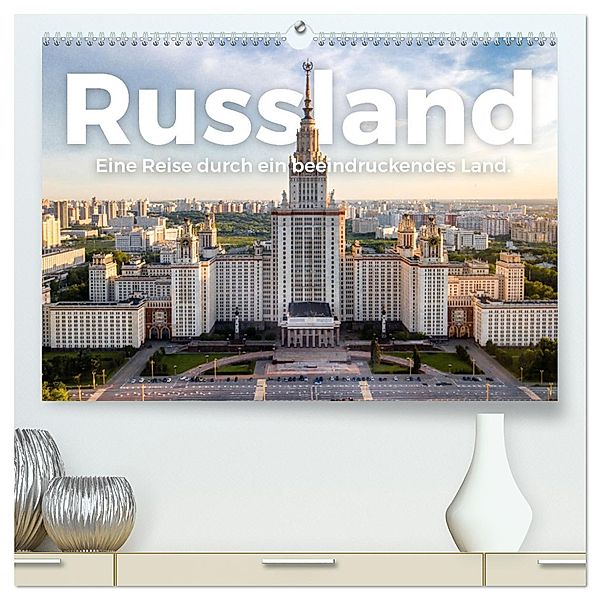 Russland - Eine Reise durch ein beeindruckendes Land. (hochwertiger Premium Wandkalender 2025 DIN A2 quer), Kunstdruck in Hochglanz, Calvendo, M. Scott