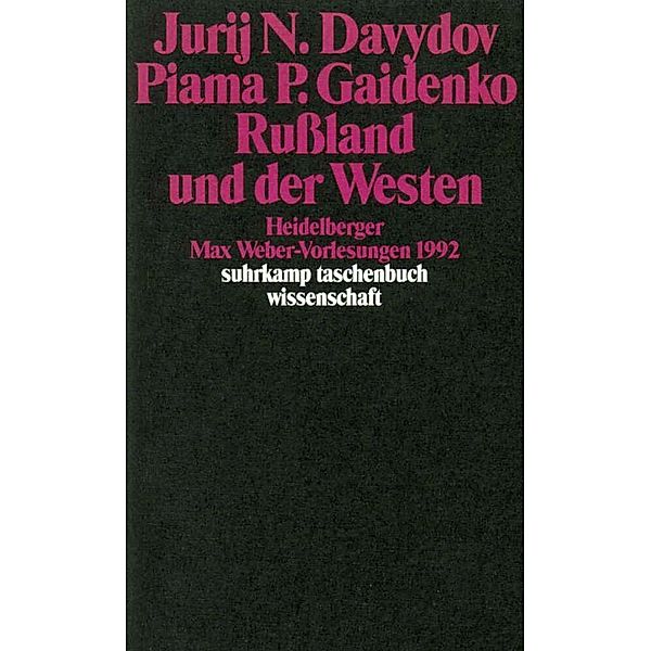 Rußland und der Westen, Jurij N. Davydov, Piama P. Gaedenko