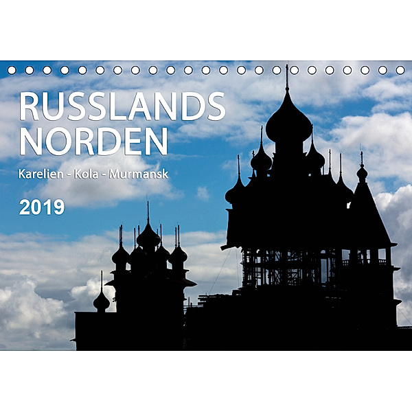 Russlands Norden 2019 (Tischkalender 2019 DIN A5 quer), www.sojombo.de