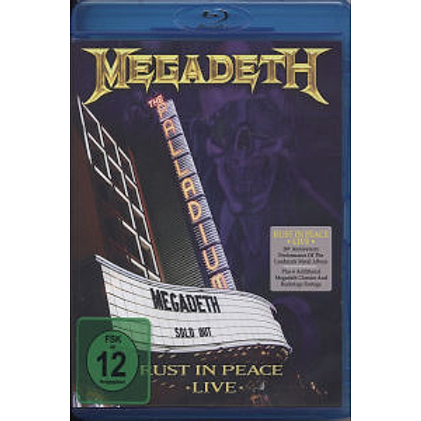 Rust In Peace Live, Megadeth