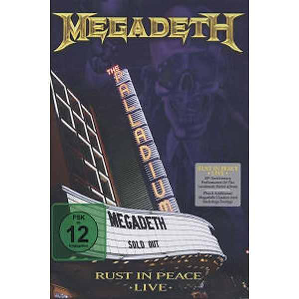Rust In Peace Live (Amaray), Megadeth