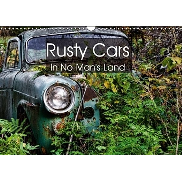 Rusty Cars In No-Man's-Land (Wall Calendar 2017 DIN A3 Landscape), Dirk Rosin