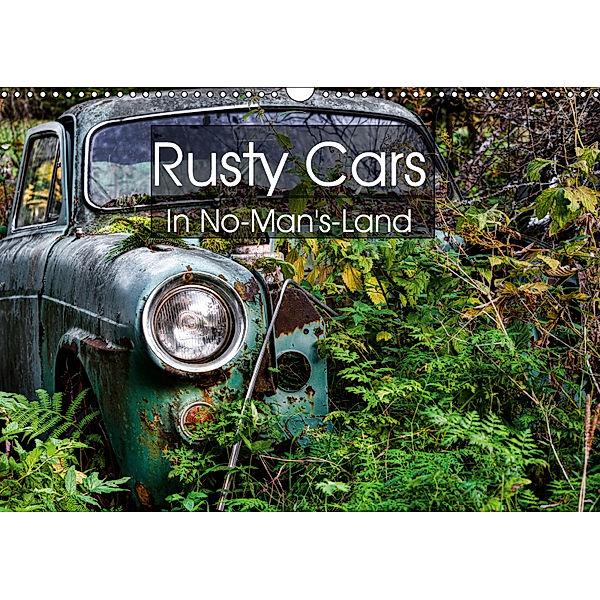 Rusty Cars In No-Man's-Land (Wall Calendar 2019 DIN A3 Landscape), Dirk Rosin