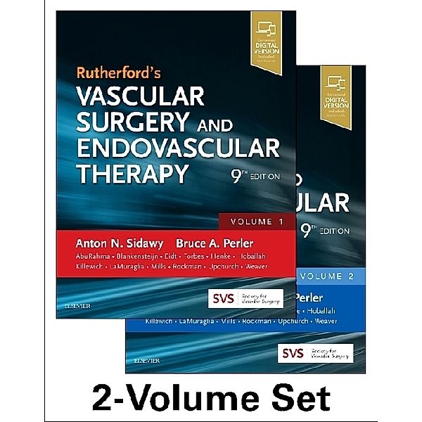 Rutherford's Vascular Surgery and Endovascular Therapy, 2 Vols., Anton P Sidawy, Bruce A. Perler