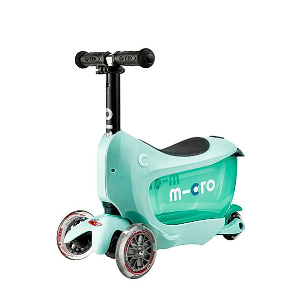 micro Rutschfahrzeug MINI2GO DELUXE PLUS in mint