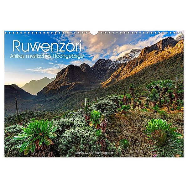 Ruwenzori - Afrikas mystisches Hochgebirge (Wandkalender 2024 DIN A3 quer), CALVENDO Monatskalender, Martin Zwick