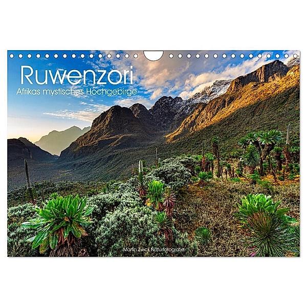 Ruwenzori - Afrikas mystisches Hochgebirge (Wandkalender 2024 DIN A4 quer), CALVENDO Monatskalender, Martin Zwick