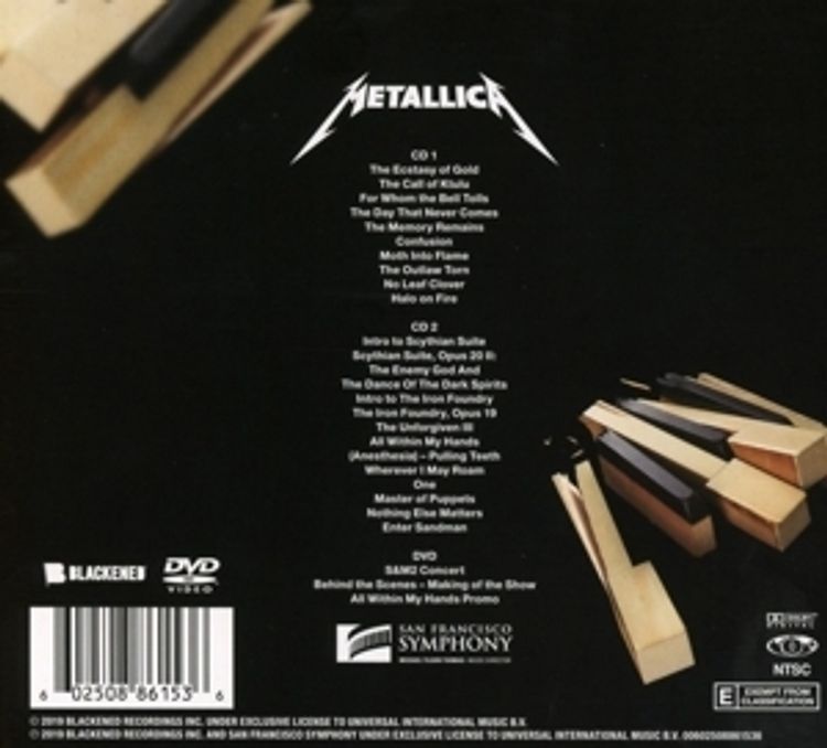 S M2 Dvd 2 Cds Cd Von Metallica Bei Weltbild De Bestellen