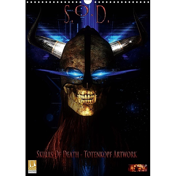 S.O.D. - Skulls Of Death Vol. I - Totenkopf Artworks (Wandkalender 2021 DIN A3 hoch), Mario Heyer
