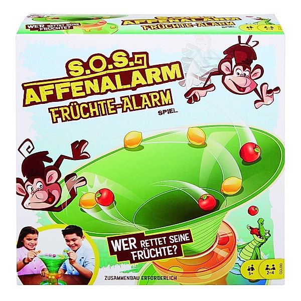 Mattel S.O.S. Affenalarm Früchte-Alarm (Spiel)