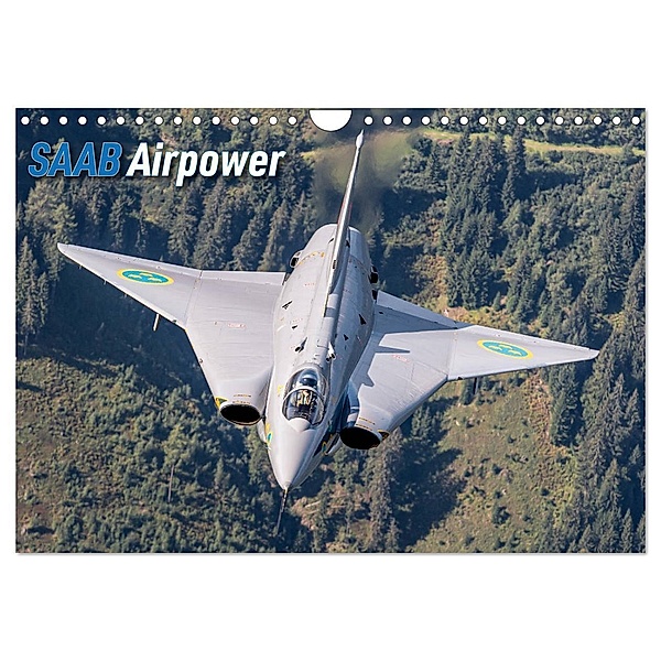 Saab Airpower (Wandkalender 2024 DIN A4 quer), CALVENDO Monatskalender, Björn Engelke