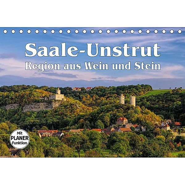 Saale-Unstrut - Region aus Wein und Stein (Tischkalender 2020 DIN A5 quer)