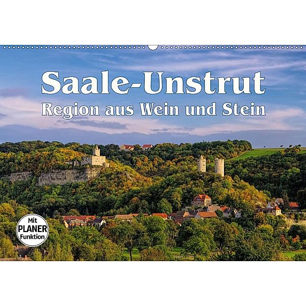 Saale-Unstrut - Region aus Wein und Stein (Wandkalender 2021 DIN A2 quer), LianeM