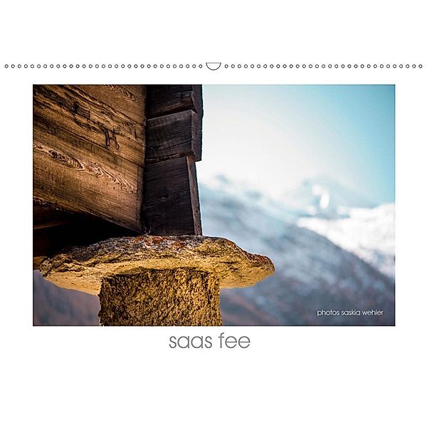 saas fee (Wandkalender 2020 DIN A2 quer), saskia wehler