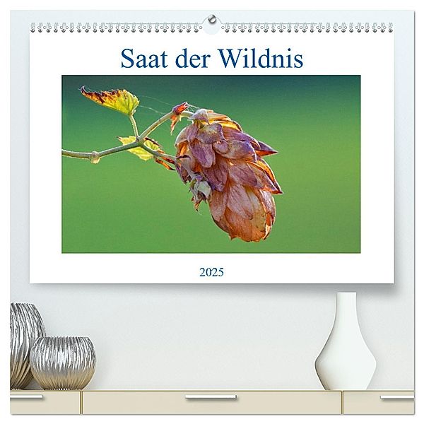 Saat der Wildnis (hochwertiger Premium Wandkalender 2025 DIN A2 quer), Kunstdruck in Hochglanz, Calvendo, Clemens Stenner