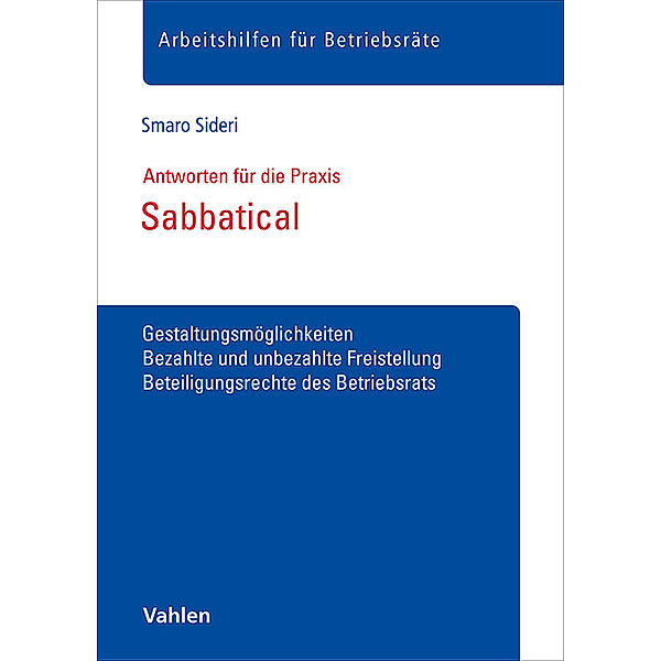 Sabbatical, Smaro Sideri