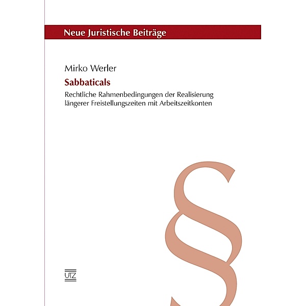 Sabbaticals / utzverlag, Mirko Werler