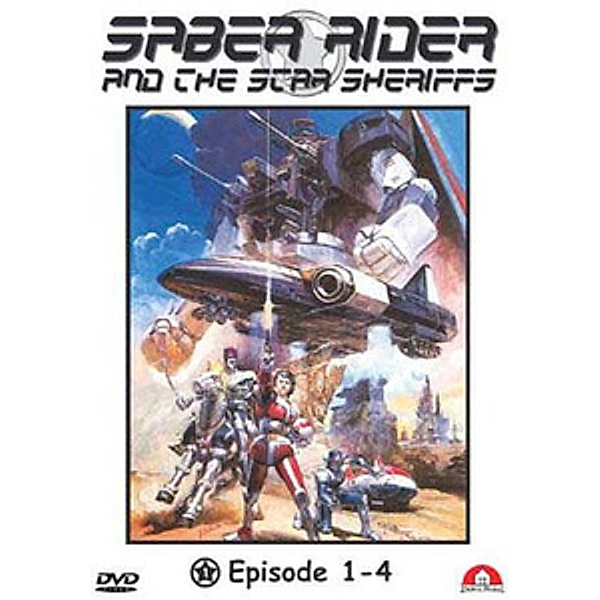 Saber Rider and the Star Sheriffs, Vol. 01 (Episoden 01-04), Anime