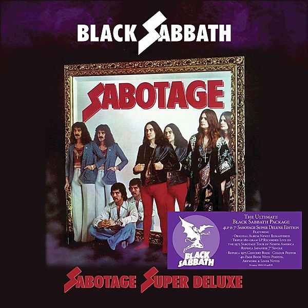 Sabotage (Super Deluxe Box Set), Black Sabbath