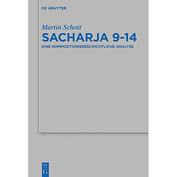 Sacharja 9-14, Martin Schott