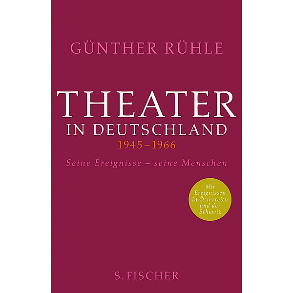 Sachbuch (allgemein) / Theater in Deutschland 1945-1966, Günther Rühle