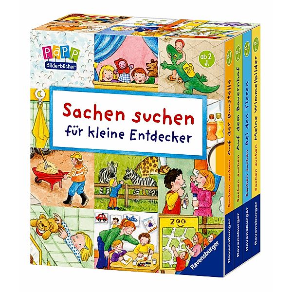 Sachen suchen für kleine Entdecker, 4 Bände, Susanne Gernhäuser