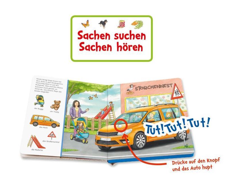 Sachen suchen, Sachen hören: Meine Fahrzeuge . Buch versandkostenfrei