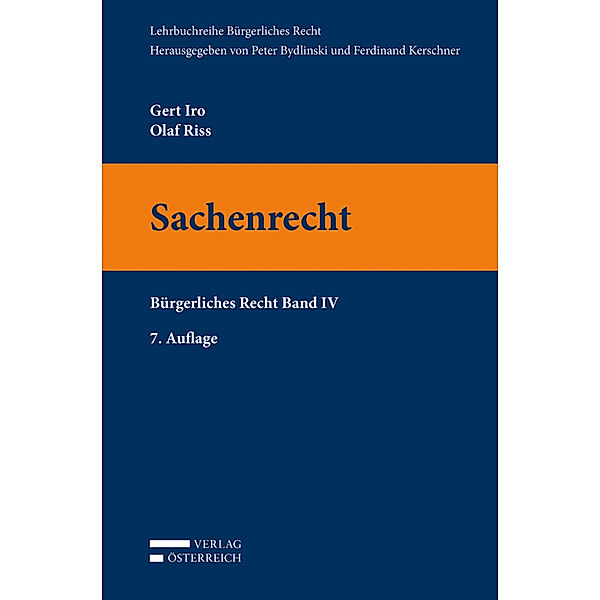 Sachenrecht, Gert Iro, Olaf Riss