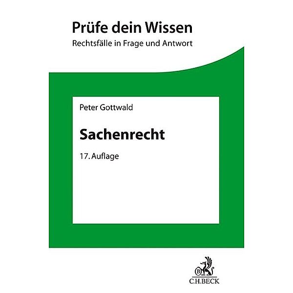 Sachenrecht, Peter Gottwald