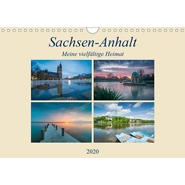 Sachsen-Anhalt - Meine vielfältige Heimat (Wandkalender 2020 DIN A4 quer), Martin Wasilewski