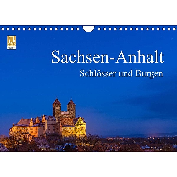 Sachsen-Anhalt - Schlösser und Burgen (Wandkalender 2023 DIN A4 quer), Martin Wasilewski