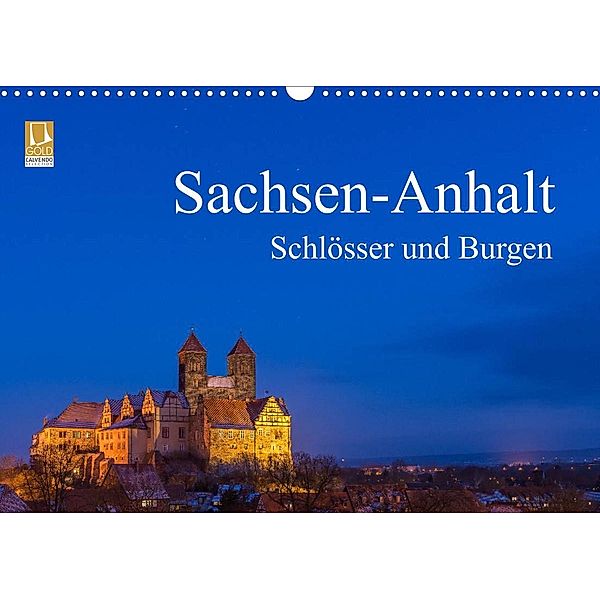 Sachsen-Anhalt - Schlösser und Burgen (Wandkalender 2023 DIN A3 quer), Martin Wasilewski