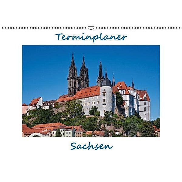 Sachsen, Terminplaner (Wandkalender 2017 DIN A2 quer), Gunter Kirsch