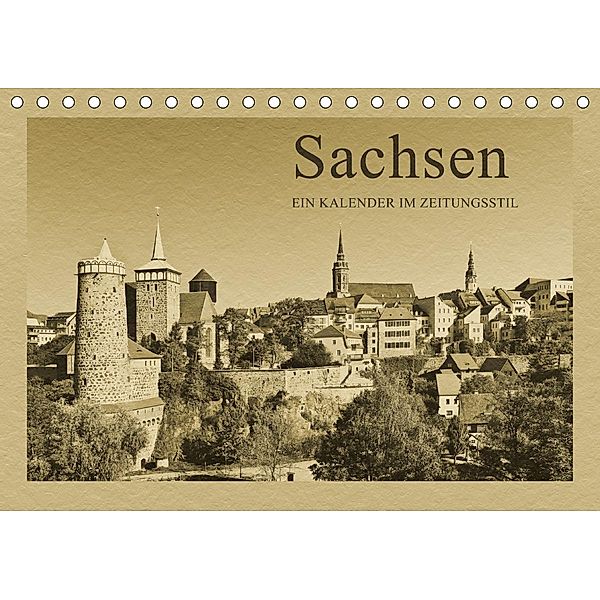 Sachsen (Tischkalender 2021 DIN A5 quer), Gunter Kirsch