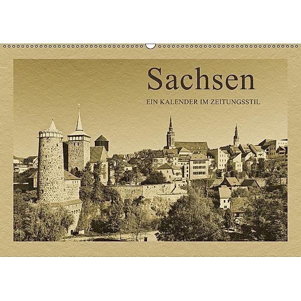 Sachsen (Wandkalender 2017 DIN A2 quer), Gunter Kirsch