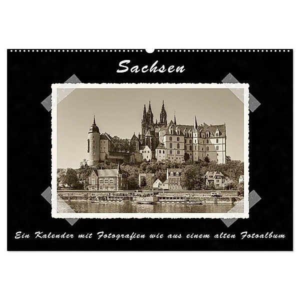 Sachsen (Wandkalender 2024 DIN A2 quer), CALVENDO Monatskalender, Gunter Kirsch